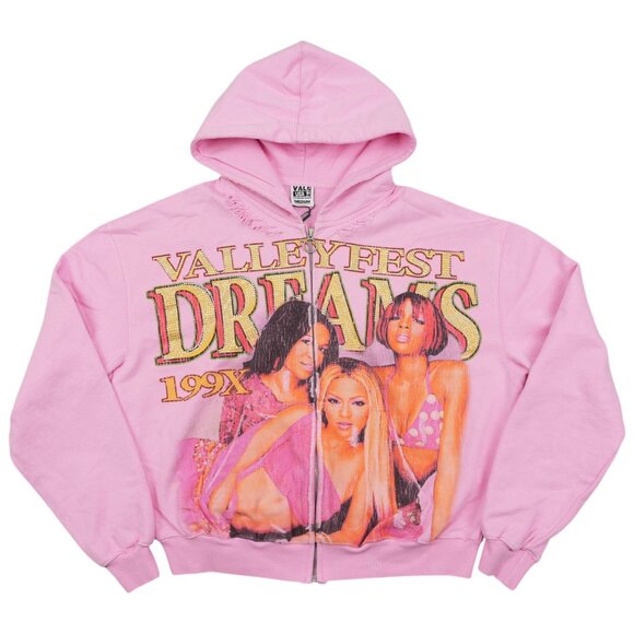 Vale Forever Other - Valley Forever Dreams Full Zip Hoodie Pink